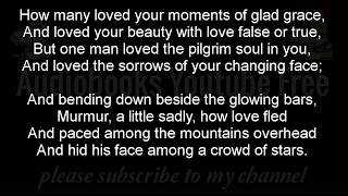 When You Are Old poem by William Butler Yeats | Audiobooks Youtube Free