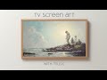 Sasquatch and a Lighthouse Wall Art with Ambient Music