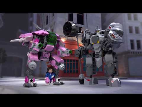 LEGO Overwatch 75973 D.Va i Reinhardt