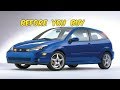 Ford Focus Zx3 2001 Specs