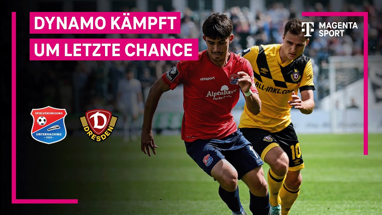 SG Dynamo Dresden - SC Verl, Highlights mit Live-Kommentar | 3. Liga | MAGENTA SPORT