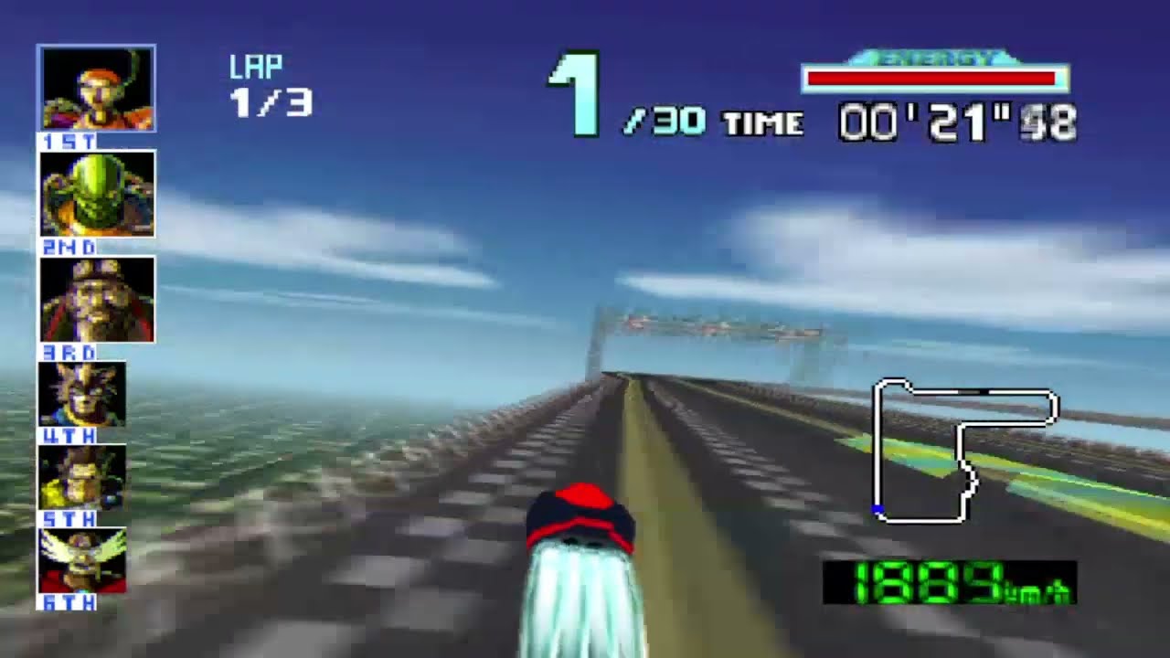 f-zero ZX climax overdrive FIRST PLACE INSANE MODE | mute city Romhack/Mod