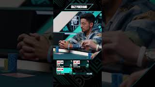 CRAZY POKER HAND 🫣 #PCA #Allin