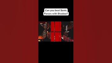 Can you beat Extra Stage 2 with Only Shadow? #sonic #sonicthehedgehog