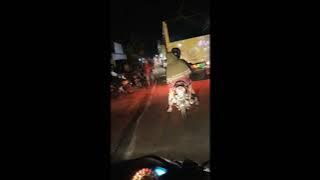 LAKA LANTAS( KECELAKAAN) TIKUNGAN TAJAM TUGUMULYO OKI#JALAN TUGUMULYO OKI# KECELAKAAN#