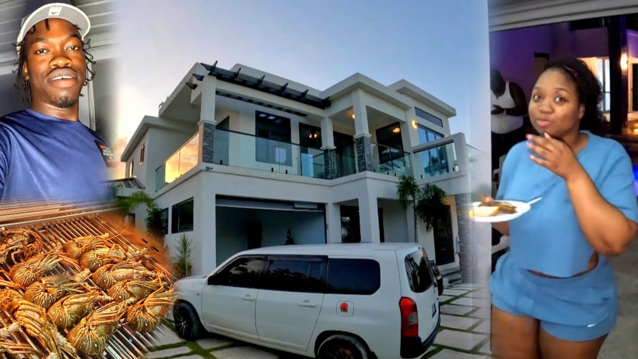 Seafood Cookout in Ochi | Big Villa Trip | ft Drizzy Burke | Young Millionaires in Jamaica🇯🇲 