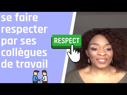 Vidéo: Comment S'entendre Avec Des Collègues De Travail