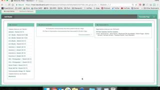 How to access One Book Resources on Blackboard