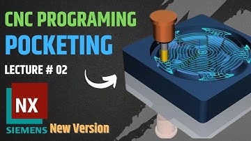 NX CAM Tutorial | Pocket Milling | Rough Pocketing | Lean Your Manufacturing | Advance Programing