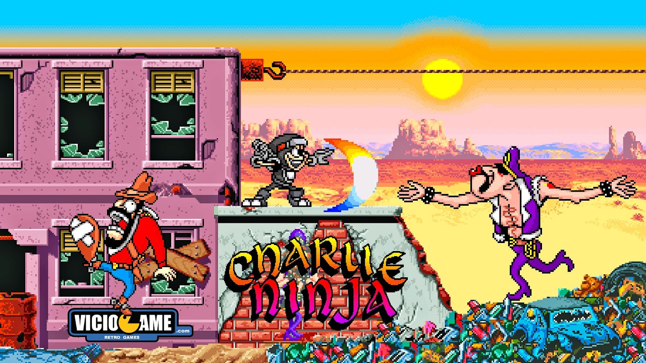 🎮 Charlie Ninja (Arcade) Longplay