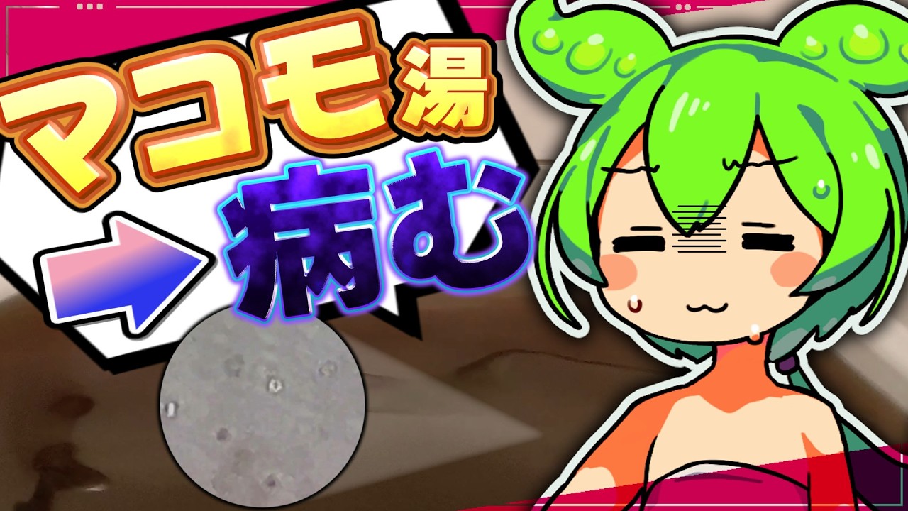 【ネタ検証】ずんだもんと学ぶ「マコモ湯」