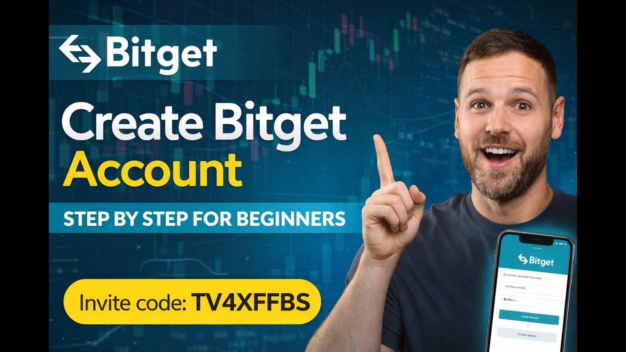 How to Create Bitget Account (Step by Step Guide for Beginners) - YouTube