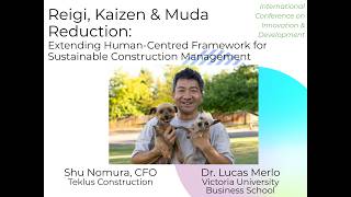 ICID 2026: Shu Nomura - Reigi, Kaizen & Muda