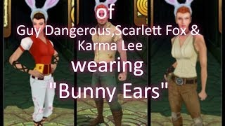 TEMPLE RUN: GAME PLAY OF CHARACTERS WEARING BUNNY EARS screenshot 5