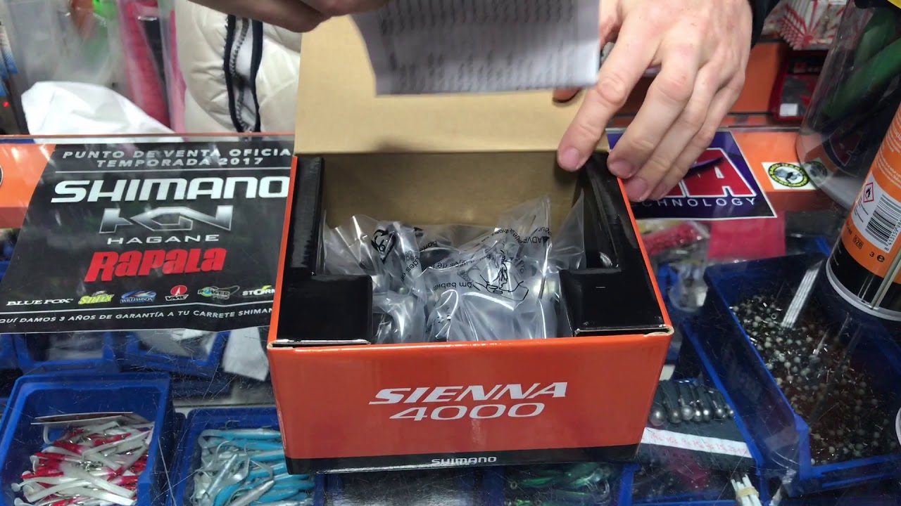 Carrete shimano SIENNA 4000 FE Carrete shimano SIENNA 4000 FE