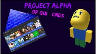 Roblox God Mode Hack 2018 - project alpha op roblox hack with gui