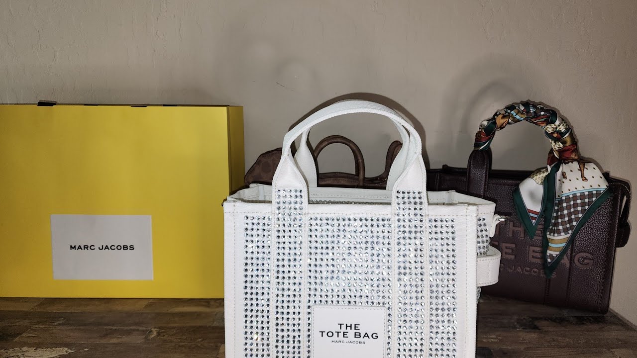 New Unboxing - Marc Jacobs Crystal Tote Bag!!! - YouTube