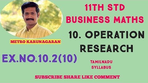 11th Std BM Ex 10.2(10) The following table use the activities in a construction projects and releva