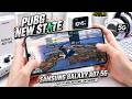 SAMSUNG GALAXY A07 5G test game PUBG New State MAX SETTING | Dimensity 6300