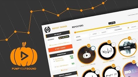 REPOST TRADER Tutorial | Pump Your Sound