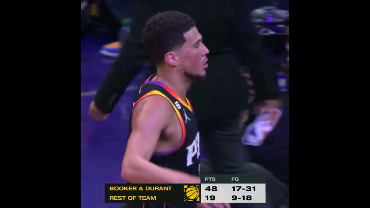 OBJ showed love to Book after his 27-point first half 🤝