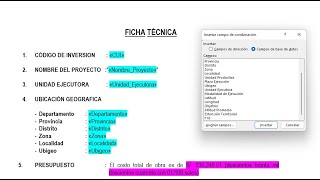PLANTILLA WORD - FORMULARIO (EXCEL) PLANTILLA WORD - FORMULARIO (EXCEL)