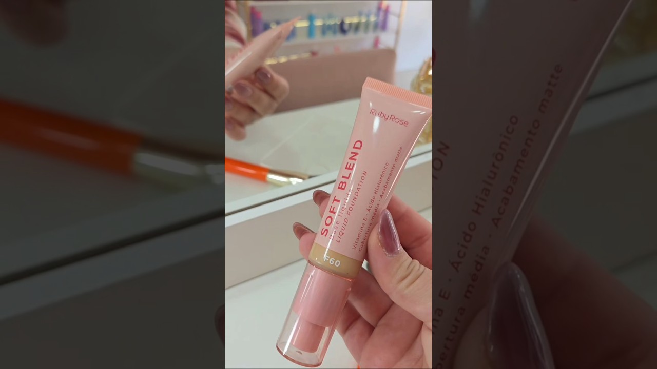 probando la nueva base Soft Blend de RubyRose 🩷DMB Shop