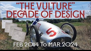 Decade of Design | The Vulture W154 Cyclekart Build Notebook - 2014 to 2024