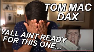 TOM MACDONALD X DAX - BLAME THE RAPPER REACTION | GET YA THICK SKIN ON. NO MERCY OVER HERE.