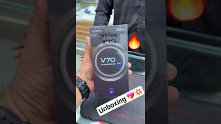Vivo V70 Lemon Yellow colour Unboxing💥#new #vivo #v70 #trending #smartphone #foryou #shorts