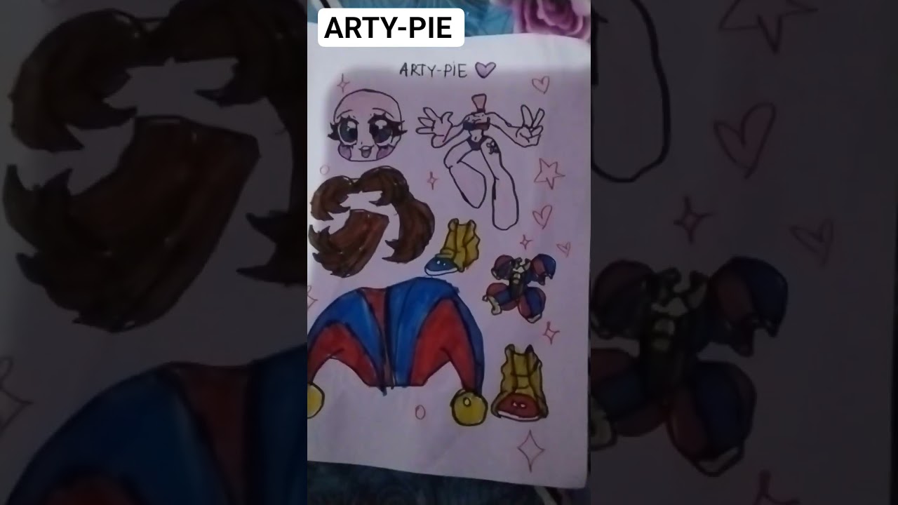 ♡Arty-Pie Sprunki Durple Jevin Sky Wendy die ♡