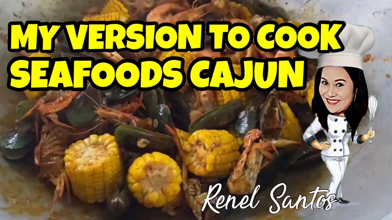 CAJUN SEAFOOD RECIPE MY OWN VERSION seafoodcajun YouTube