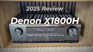 DENON AVR-X1800H 2025年購入 Amazon.com: Denon AVR-X1800H 7.2 Channel AV Receiver (2023 Model
