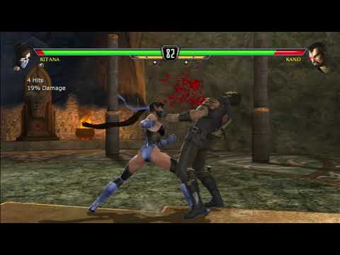 MK VS DC Battles Kitana VS Kano