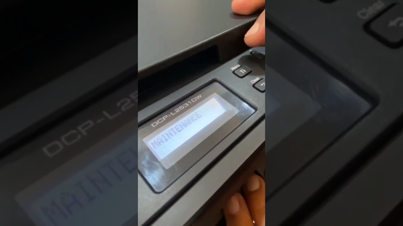 BROTHER PRINTER COUNTER RESET 