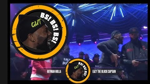 HitMan Holla Vs Eazy The Block Captain “Nike Slides bar” (BSBSBS)