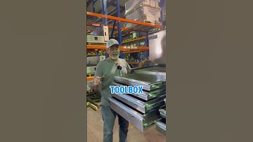 Toolbox goals: Weatherproof. 14 drawers. Ready for any job site! #custom #custommade #customtoolbox