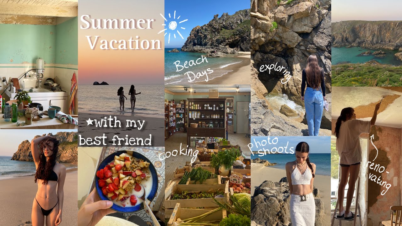 spend Summer Vacation with me and my Best friend! .* 🌺🌿🐚 VLOG - YouTube