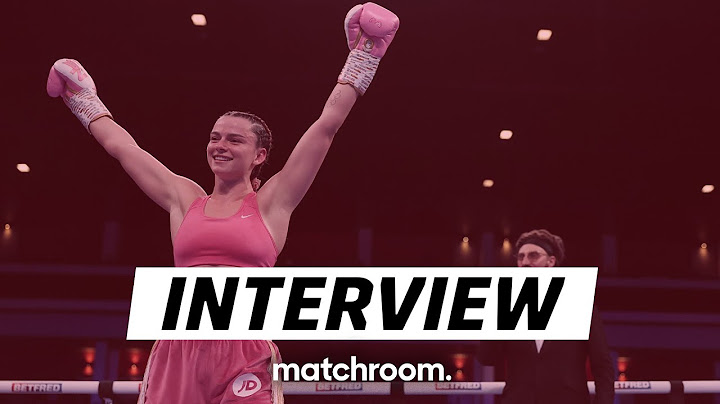 “The interim WBC Champ vs Perez is what’s next for me!”- Skye Nicolson
