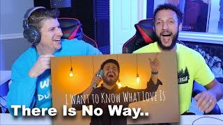 Reaction To I Want to Know What Love Is - Gabriel Henrique (Cover Mariah Carey)