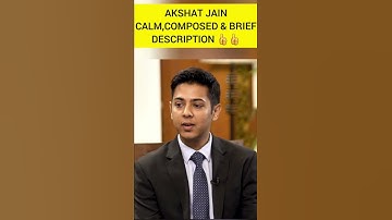 Akshat jain :UPSC topper interview👍👍| Rank 2| CSE 2018 #short #akshatjainias #upscmotivation #upsc