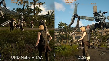 Final Fantasy XV Benchmark with DLSS on GeForce RTX 2080 Ti