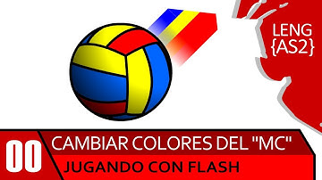 Tutorial Flash AS2 - Cambiar Colores de un Movie Clip, Jugando con Flash