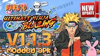 NARUTO SHIPPUDEN: Ultimate Ninja Blazing v1.1.3 ENG | MOD APK ★ GOD MODE & HIGH DAMAGE! ★ 22/09/2016 screenshot 5