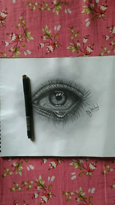 a hipper realistic eye drowing #drawing #eyes #pencildrawing #shorts