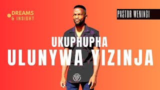 Ukuphupha ulunywa yizinja | @pastorweningi