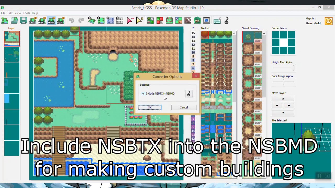 Pokemon Ds Map Studio 1 19 Is Out New Building Editor And Much More Youtube