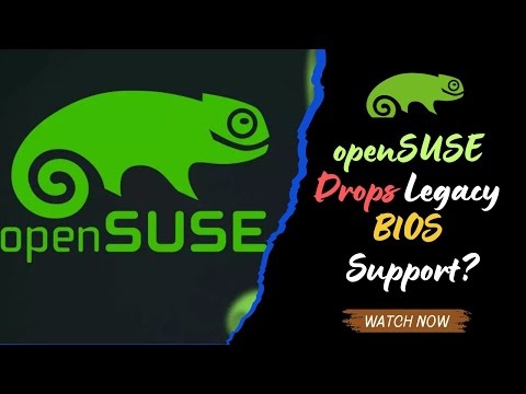 openSUSE Drops Legacy