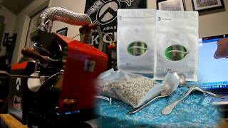 Pt. 3 - Roasting 2nd batch Gesha on Kaldi NW 400 ft. Emerald Bean