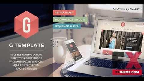 Multipurpose Responsive HTML5 Template by Clement Karekin